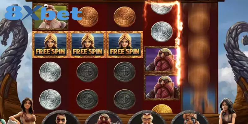 Top 10 Slot Game 8XBET Có Tỷ Lệ Nổ Hũ Cao Nhất Hiện Nay Vikings Go Berzerk chinh phục nhiều hội viên